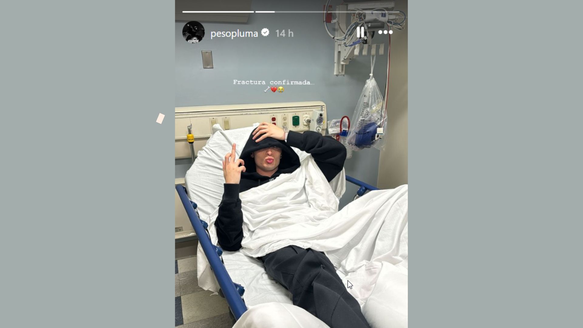 Peso Pluma confirmó la noticia en su cuenta de Instagram / Foto: redes sociales