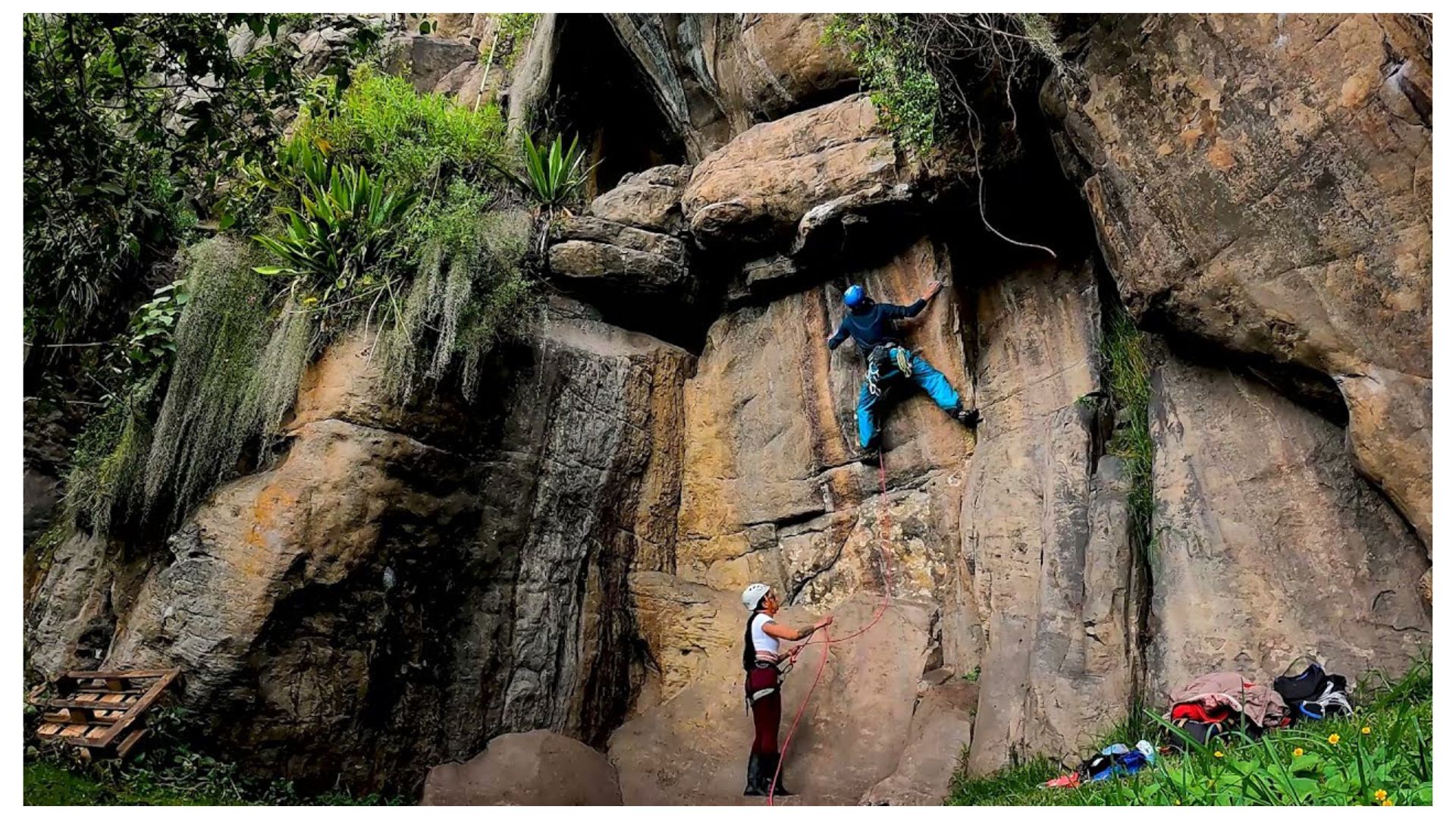 A dónde puedo ir de vacaciones en Cundinamarca; en Tocancipá puede escalar rocas