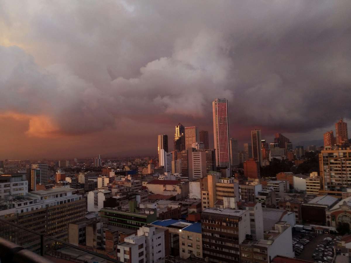 Foto de panorámica bogotana, en nota de cuál es la mejor zona para quedarse en Bogotá 