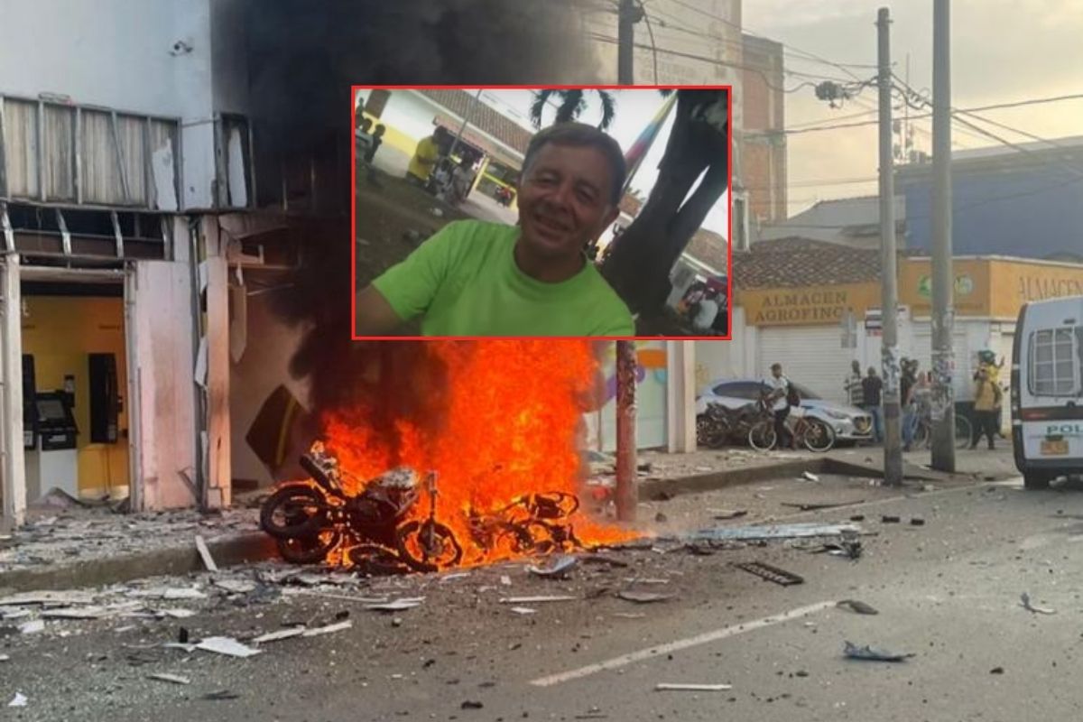 ¿Quién es Rafael González, víctima de explosión de moto bomba' en Jamundí?