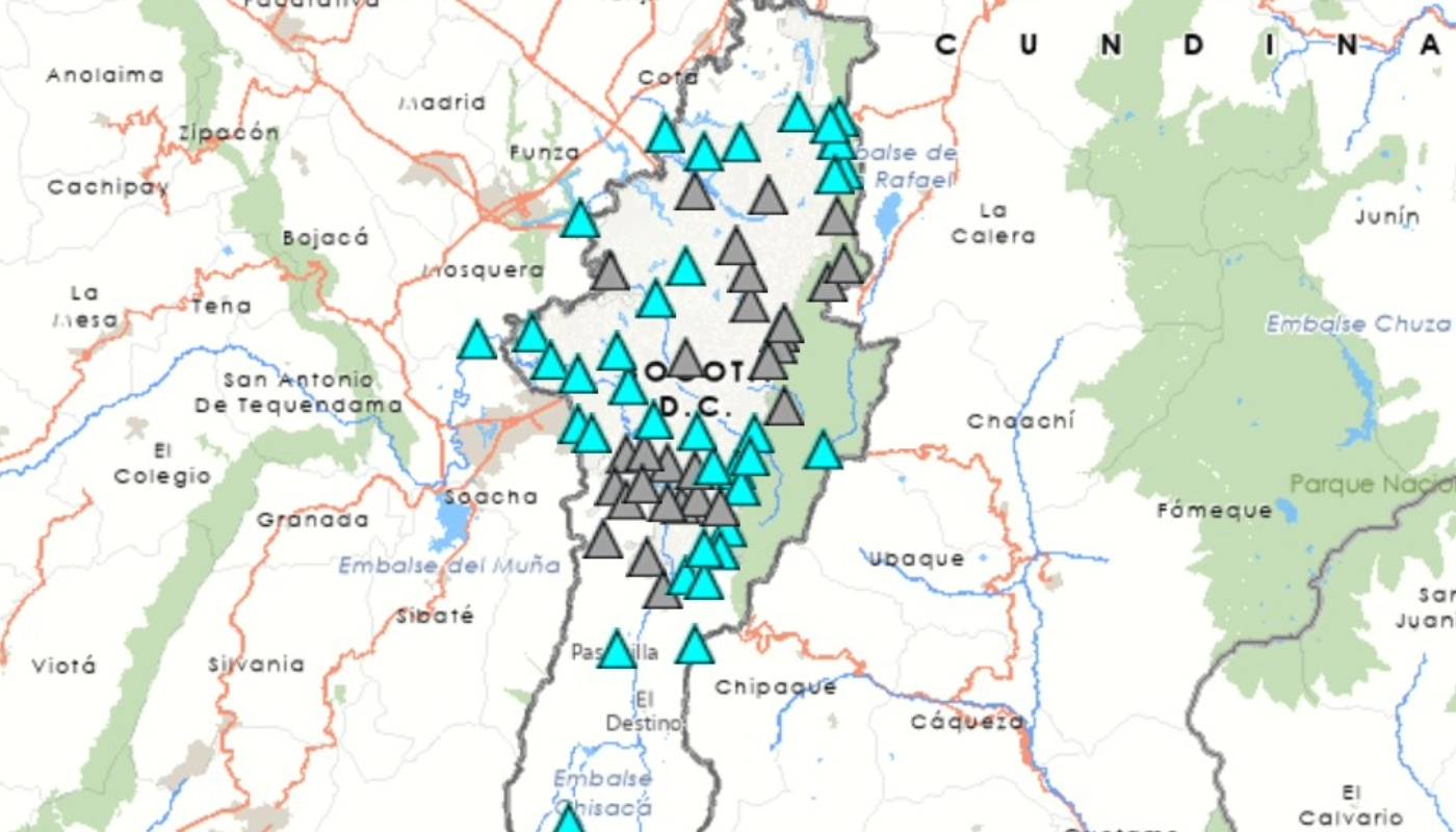 Cómo saber cuándo va a llover en Bogotá. 