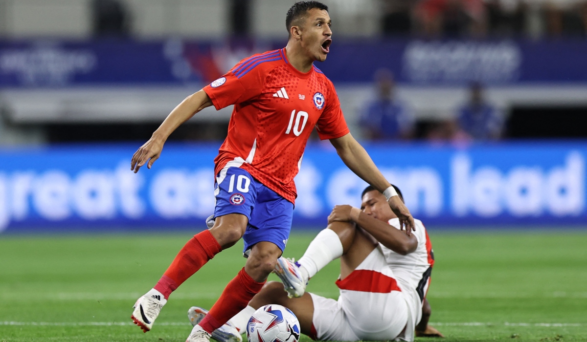 Insólito fallo de Alexis Sánchez en duelo Perú-Chile, de Copa América.
