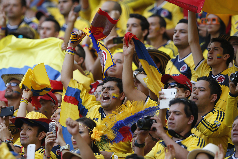 ¿Dónde hay pantalla gigante para ver el partido de Colombia en Bogotá?