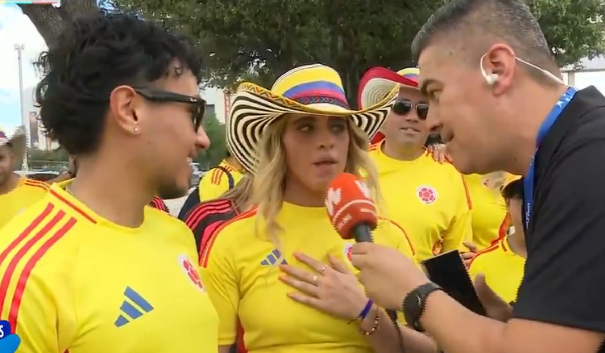 Mujer en EE UU dijo grosería a Eduardo Luis previo a partido Colombia-Paraguay