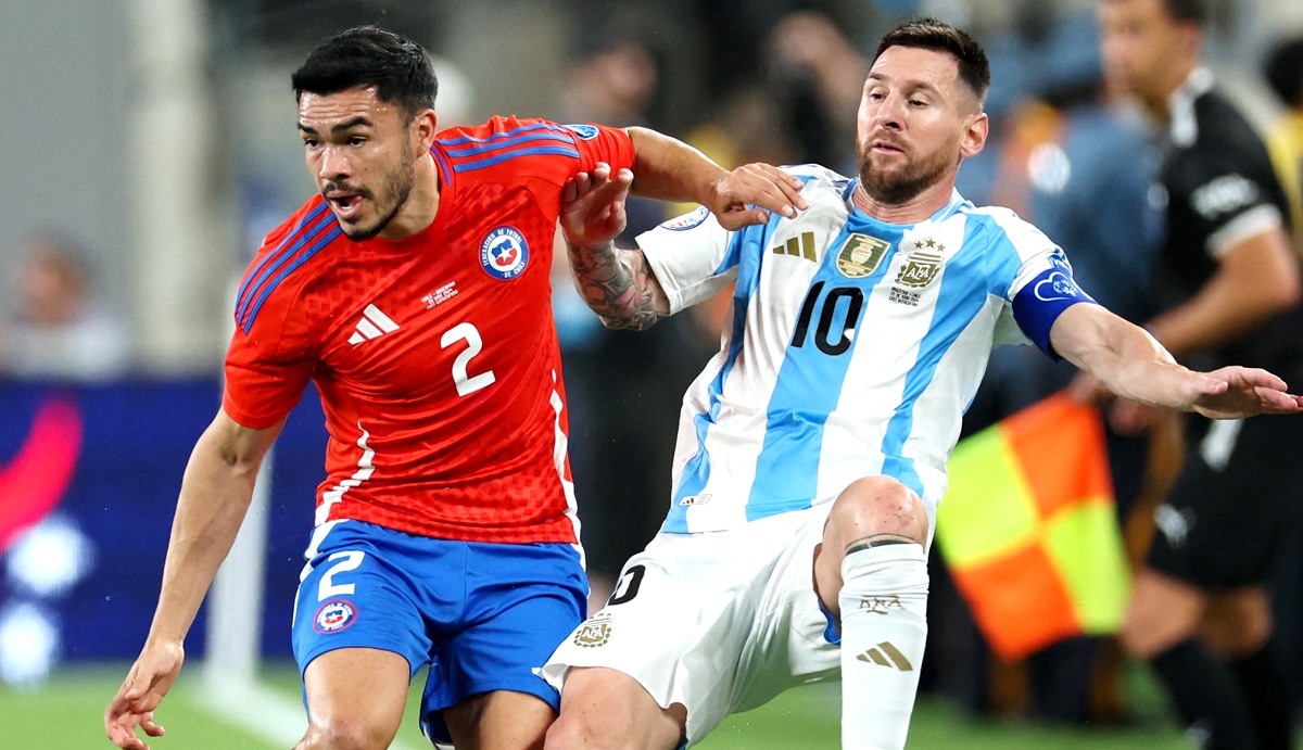 Argentina, que vence a Chile en Copa América y clasifica con gol de Lautaro Martínez