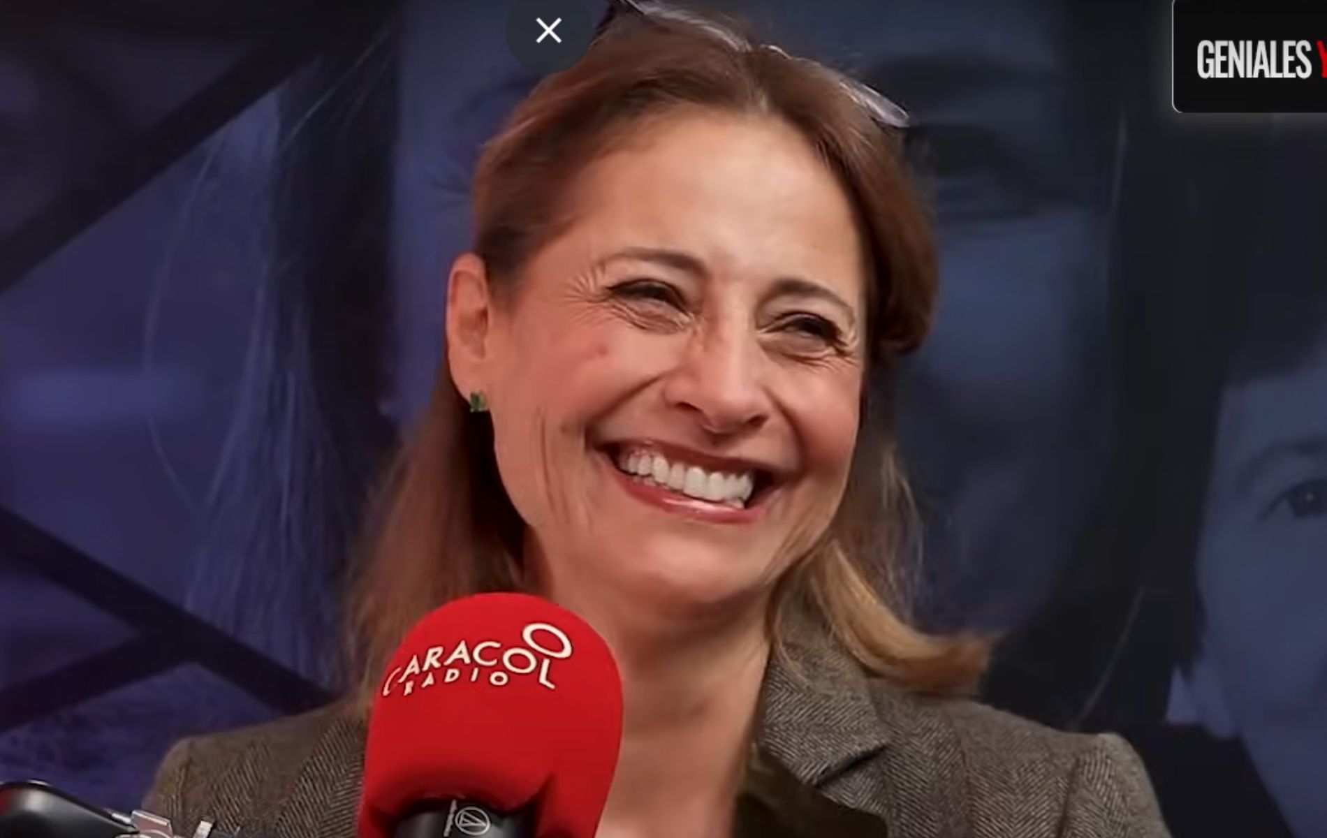 María 'Malú' Lucía Fernández, de Caracol Televisión, se siente orgullosa de su edad.