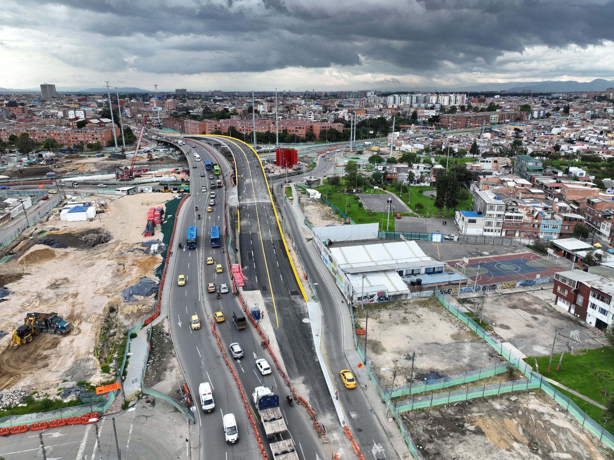 Cambios en las obras de Bogotá para aportar seguridad.