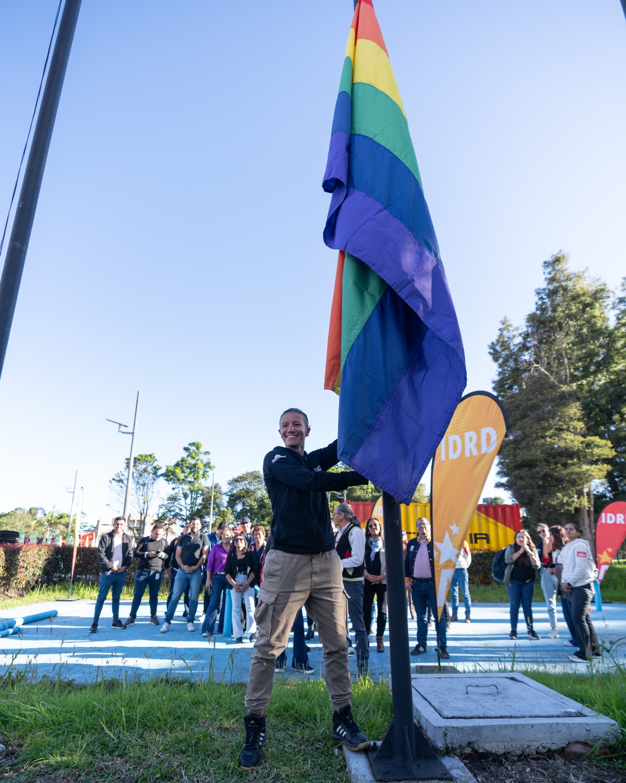 IDRD apoya la lucha de la comunidad LGBTIQ+ en Bogotá y tiene quien los defienda
