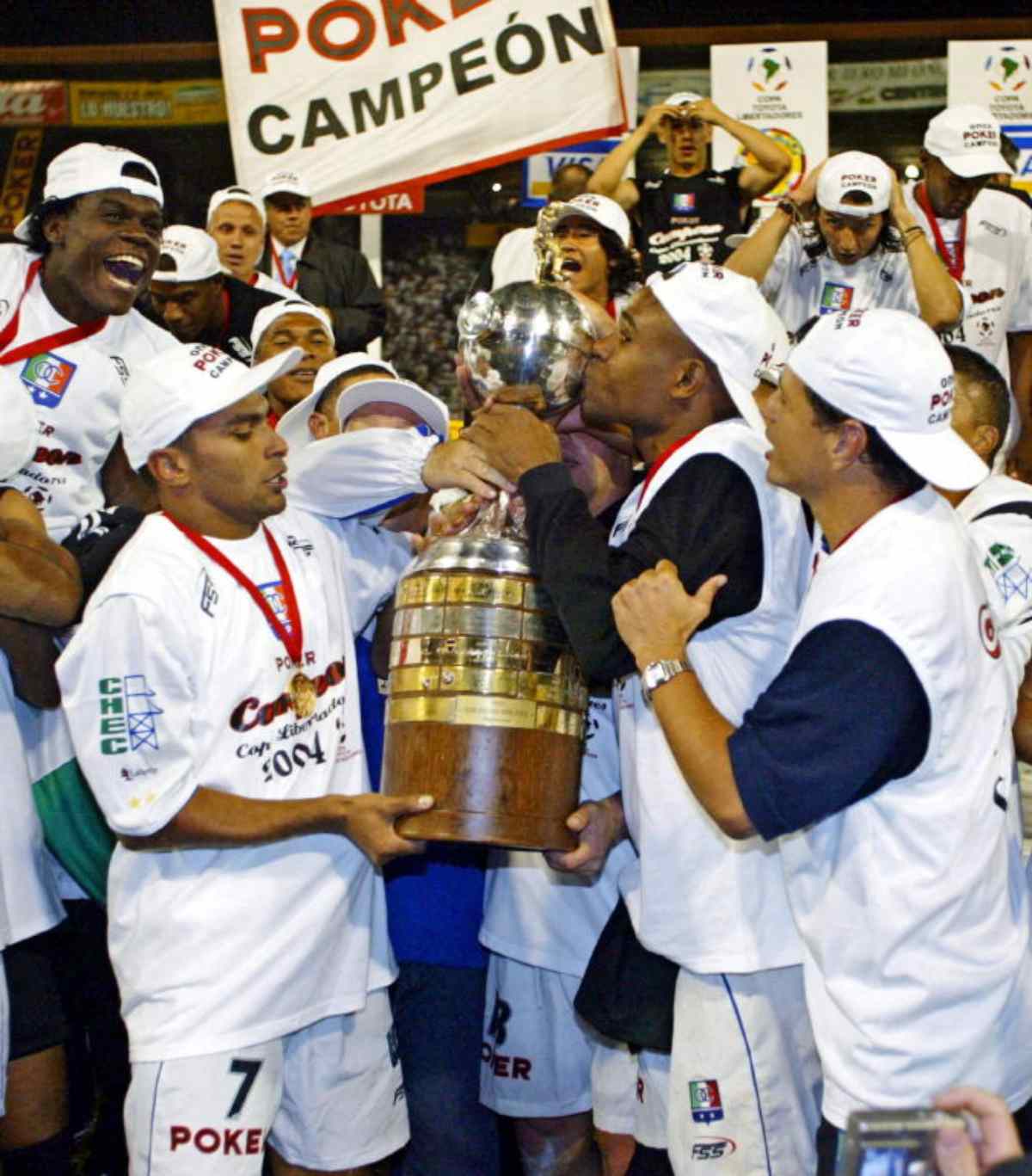 Foto de Jefrey Díaz, en nota de qué pasó con ese jugador campeón de Copa Libertadores con Once Caldas en 2004