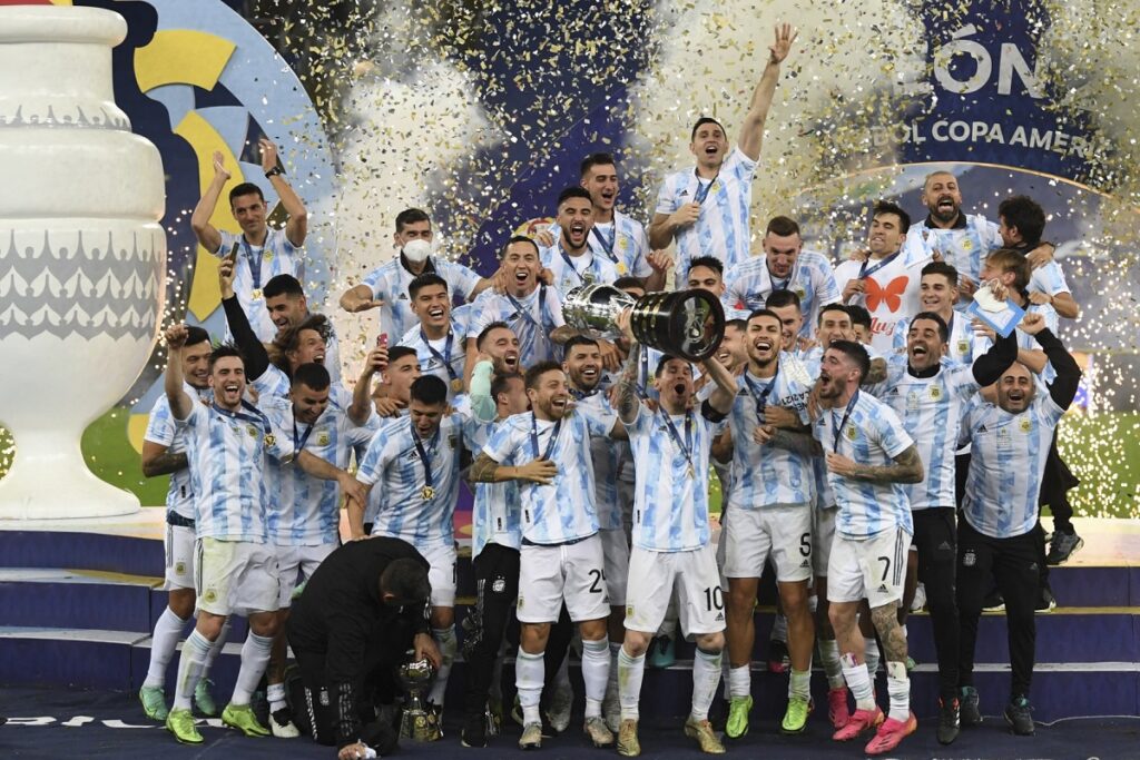 Argentina, vigente campeón de la Copa América / AFP.
