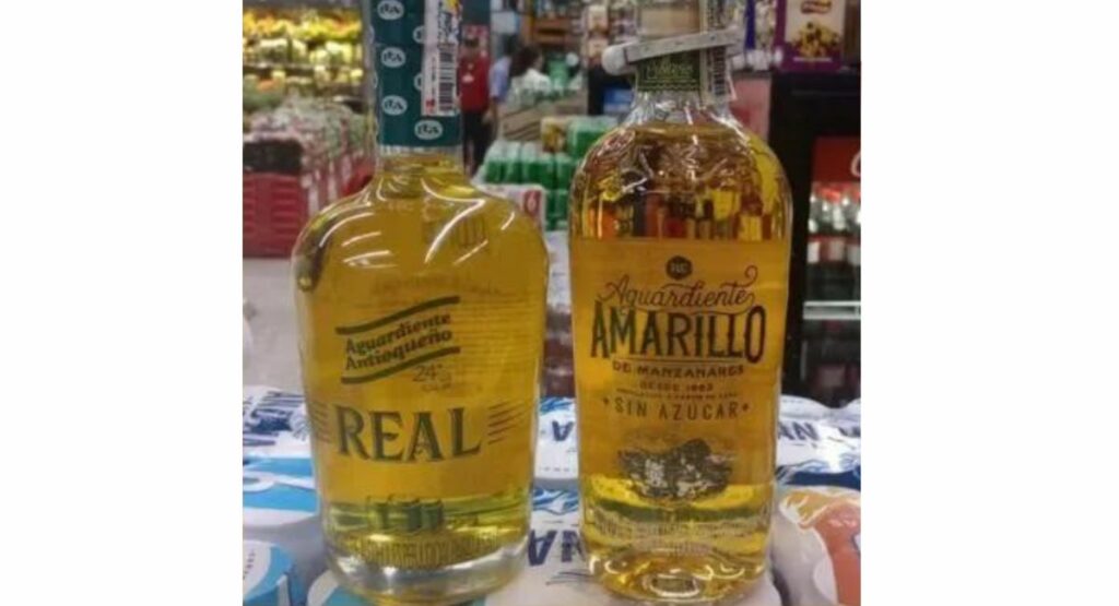 @Comparación entre aguardientes amarillos / alejacorralese en Instagram