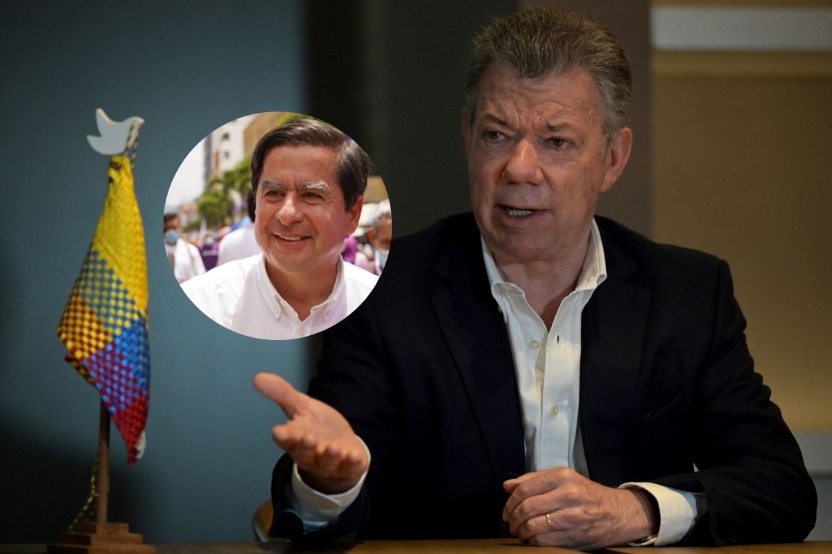 Juan Manuel Santos se desmarcó de Petro por asignación de Cristo en Mininterior