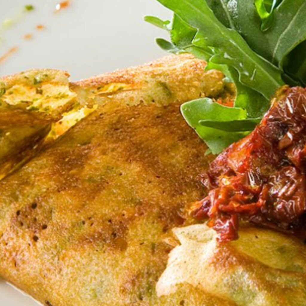 Crepe Caprino de Crepes & Waffles.