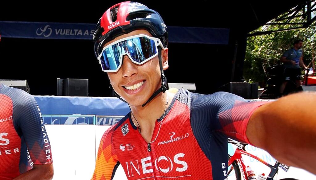 Egan Bernal, el ciclista mejor pagado de Colombia./ Ineos
