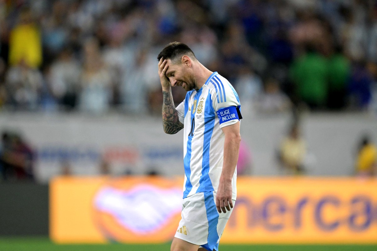 Lionel Messi estrelló penal contra el palo, en definición por Copa América