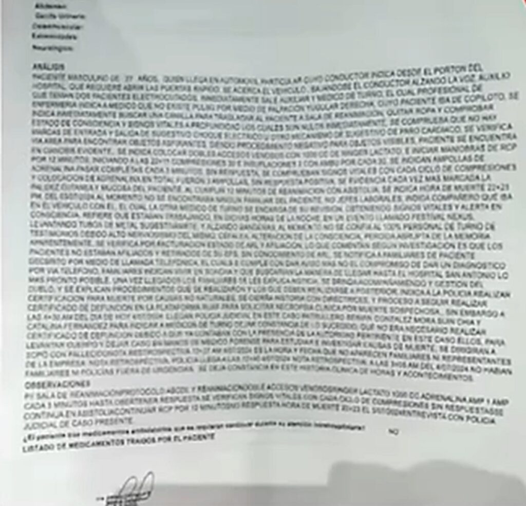 Pantallazo, Noticias RCN