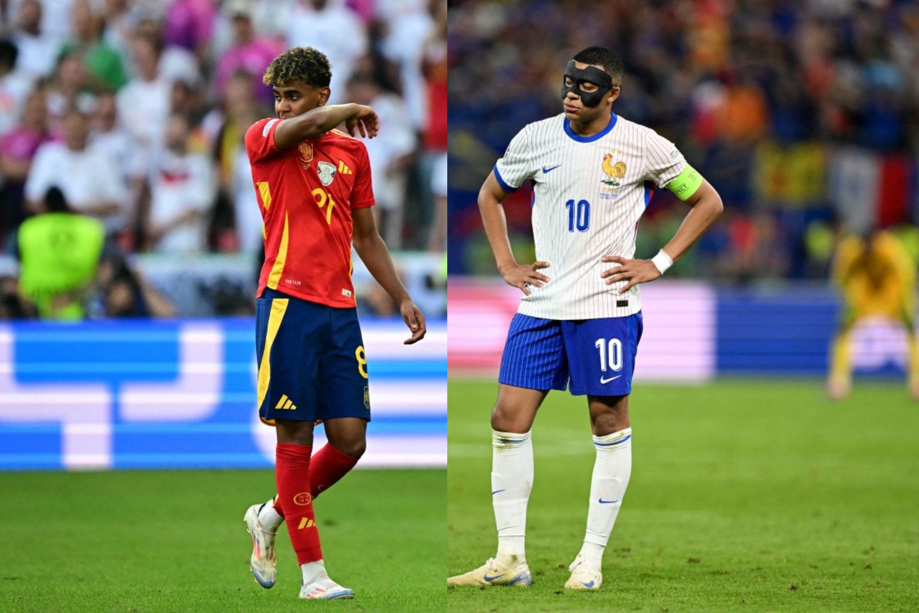 España y Francia juegan por la semifinal de la Eurocopa 2024.