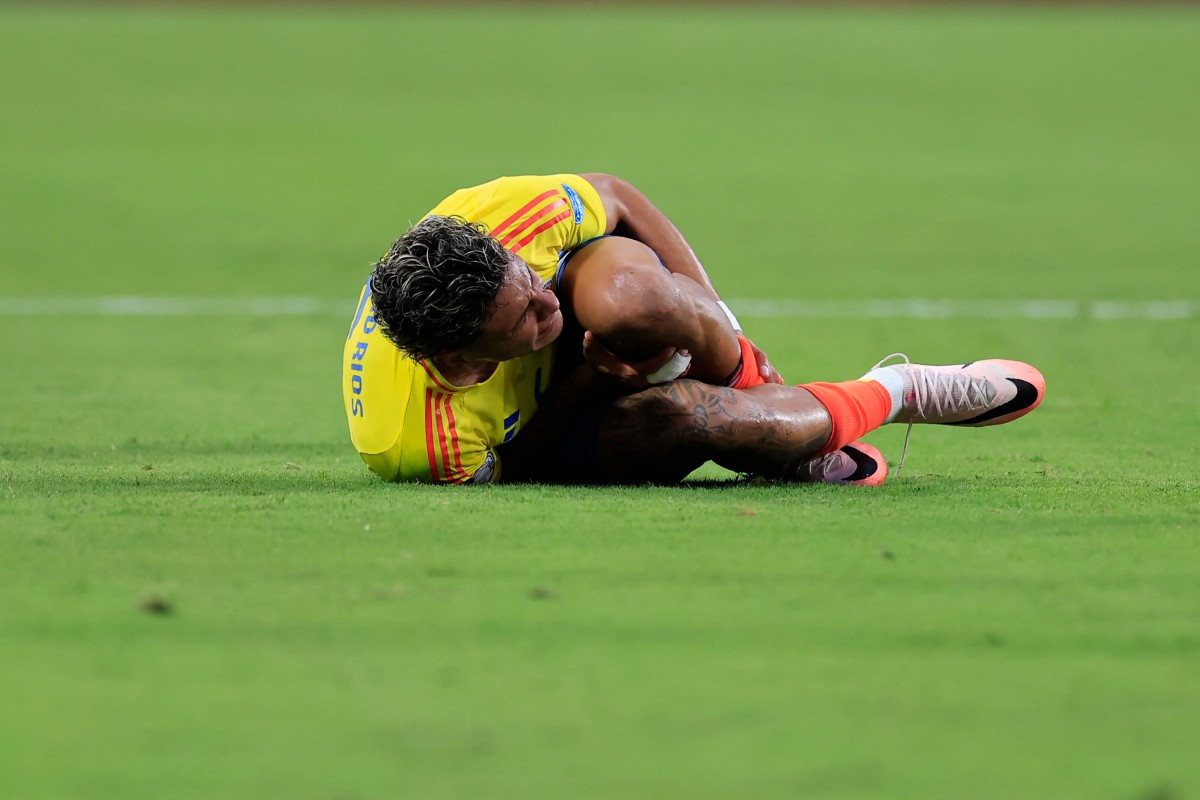 Richard Ríos se lesionó en la semifinal de la Copa América.