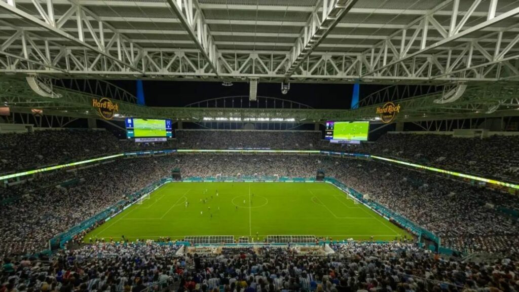 Hard Rock Stadium / Página Copa América 