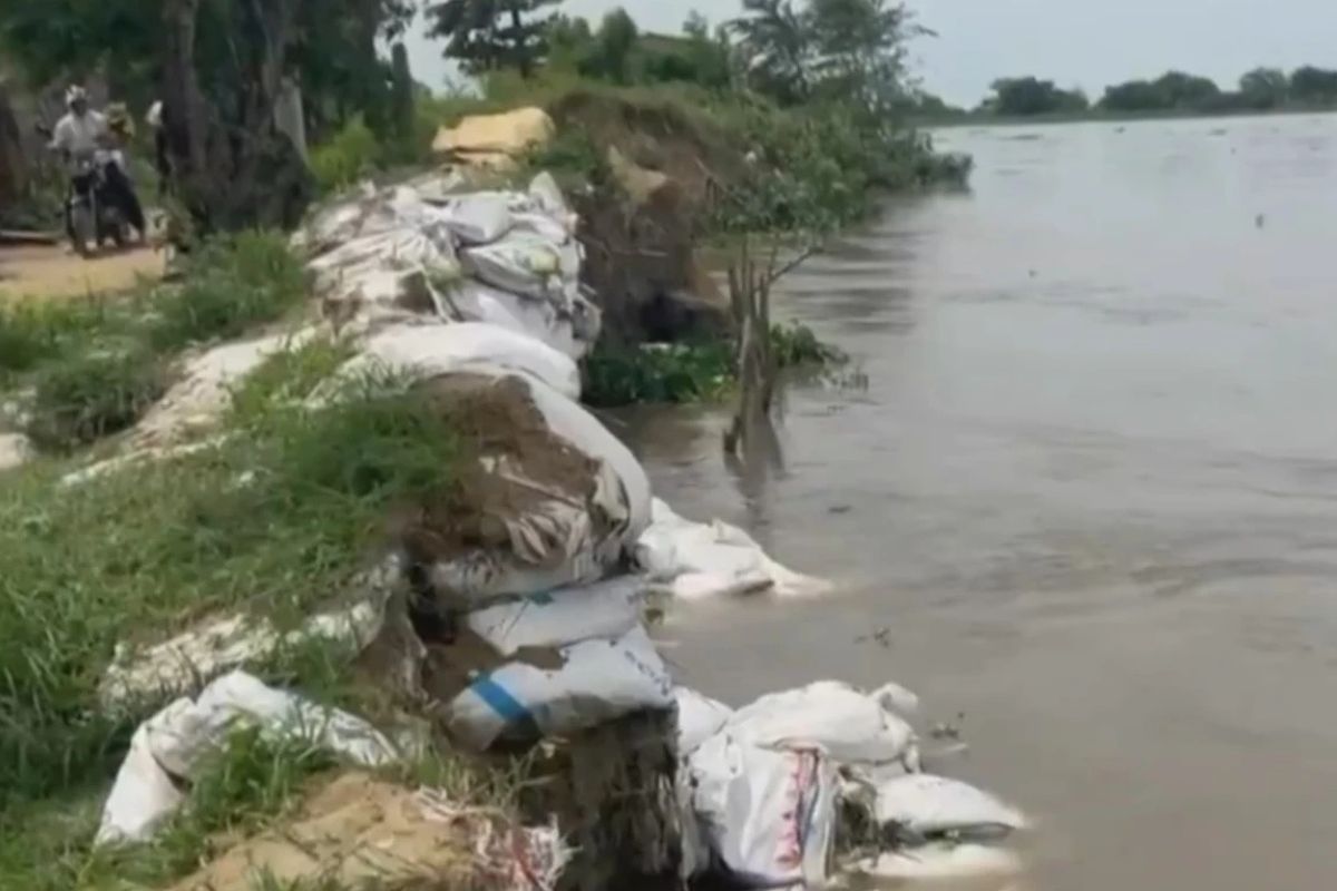 Encienden las alarmas por posible desbordamiento del río Magdalena en Bolívar