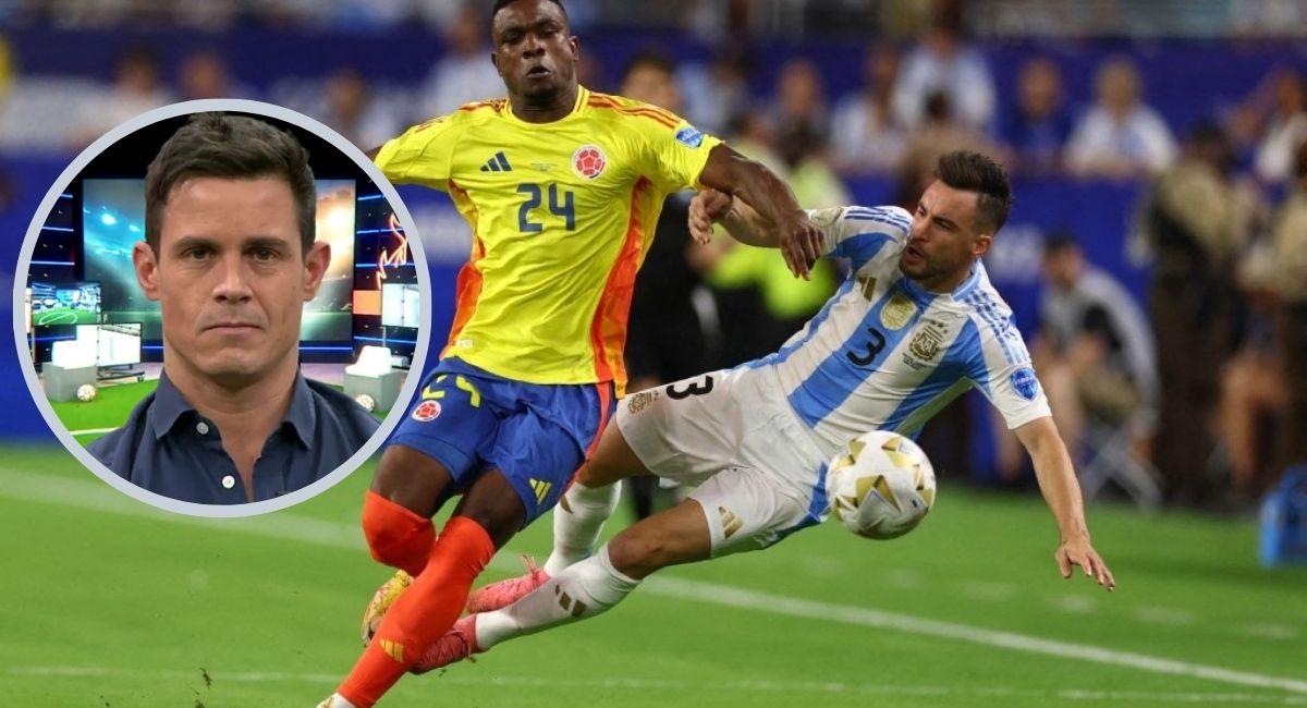 Edu Aguirre, de ‘El Chiringuito’, reclamó luego de que a Colombia no le pitaran penales por las faltas contra Córdoba y Sánchez en Copa América.