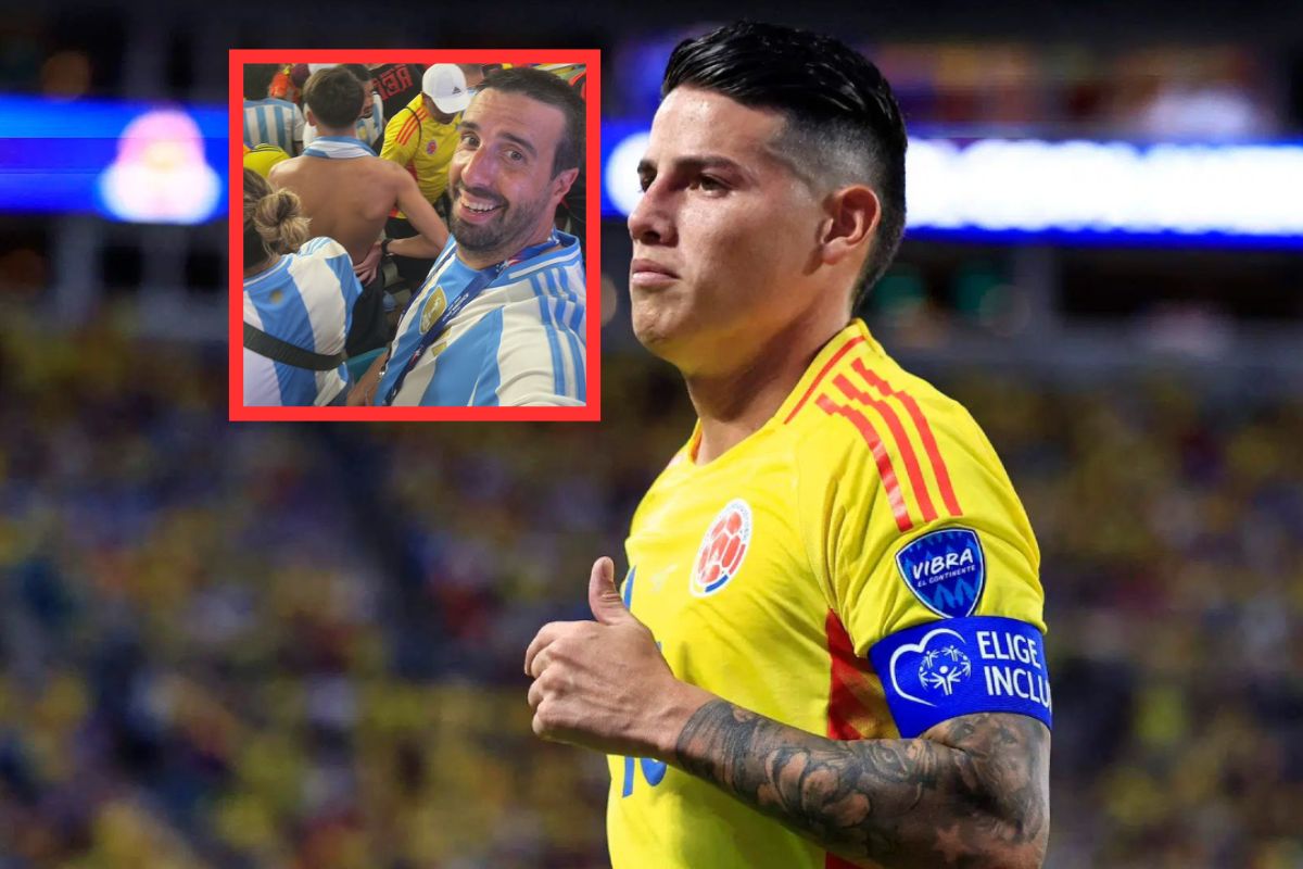 Flavio Azzaro criticó a James Rodríguez y a Luis Díaz por derrota de Colombia