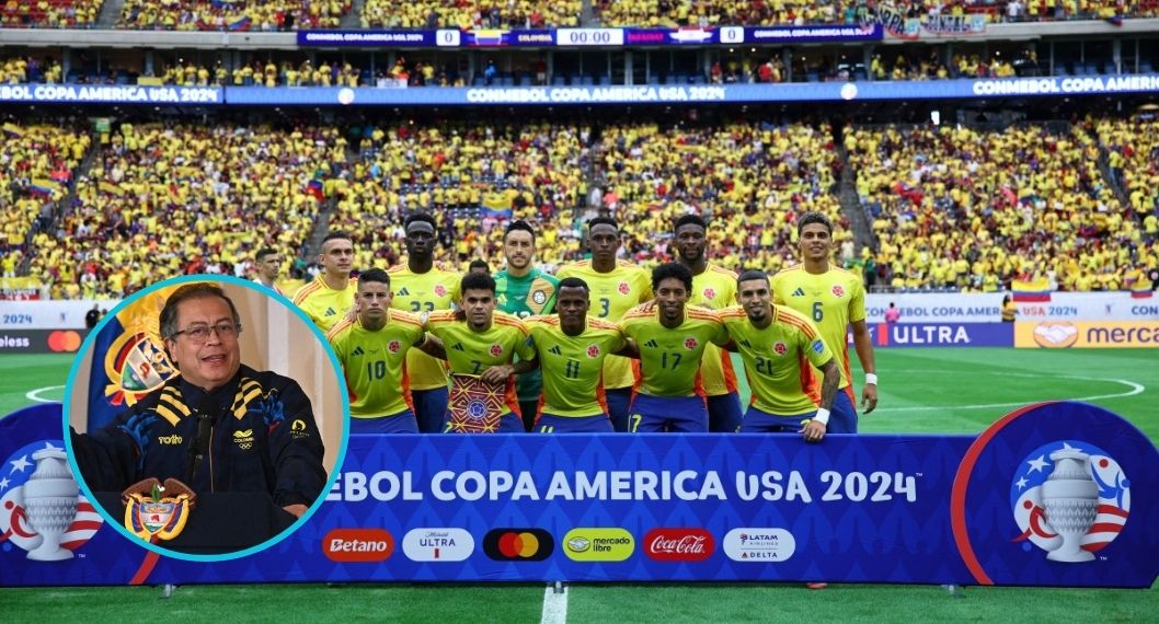 Selección Colombia sería recibida por Gustavo Petro en El Dorado