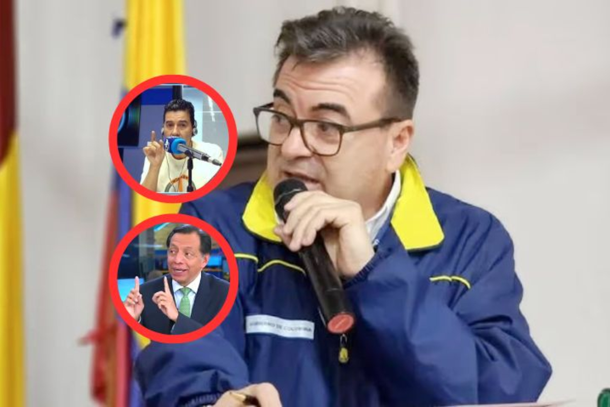 Agarrón en Blu Radio por el presunto acto de corrupción que reveló Olmedo López, el exdirector de la UNGRD. "Por eso me pagan", dijo panelista. 