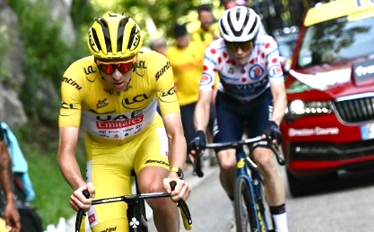 Tour de Francia, clasificación de etapa 17; triunfo para Caracpaz; Pogacar sigue líder