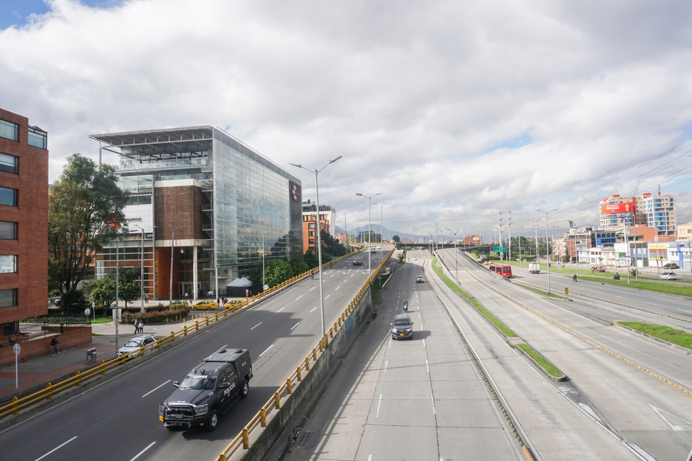 Límites de velocidad en vías de Bogotá. 