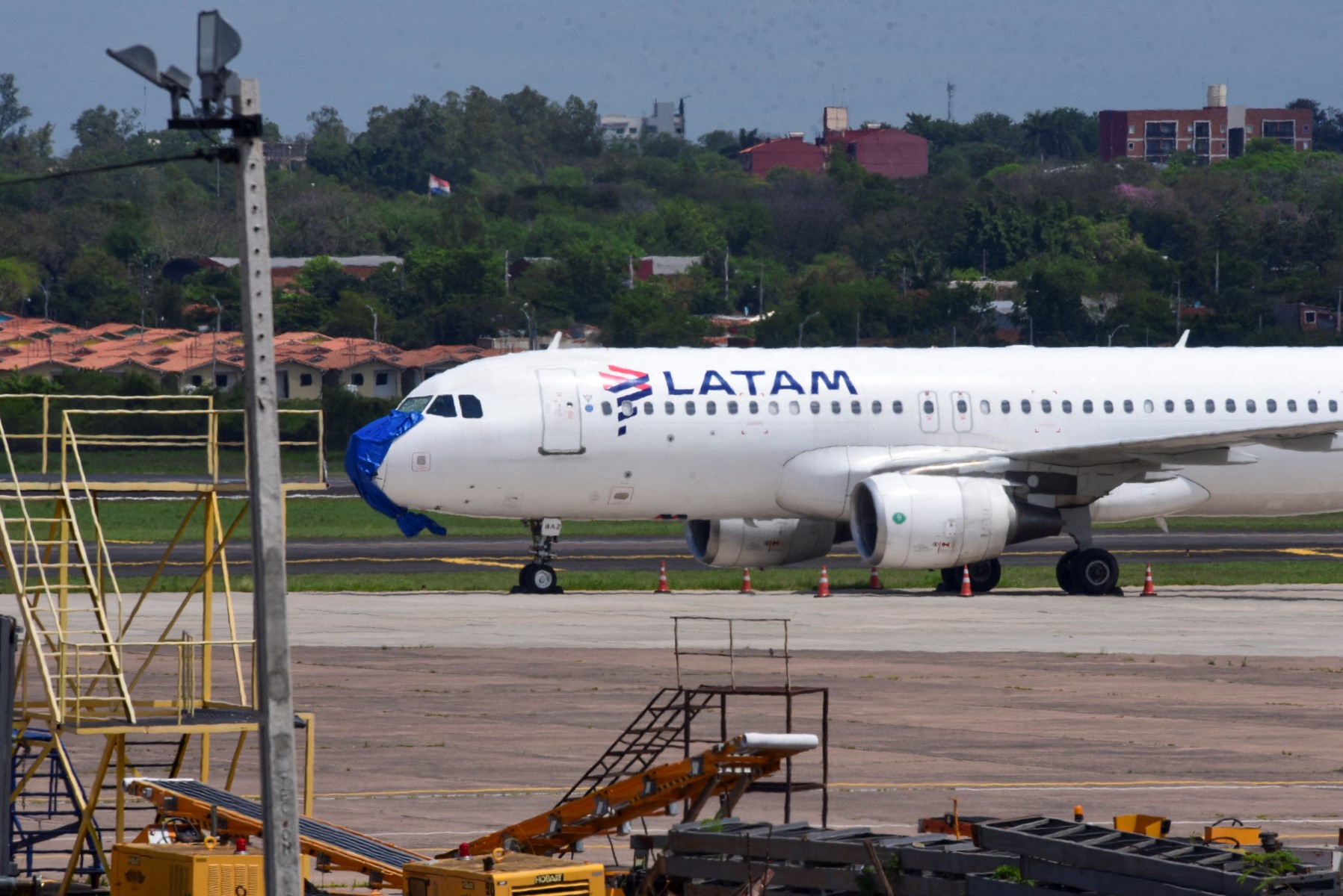 Aerolínea Latam tiene problemas en Colombia.
