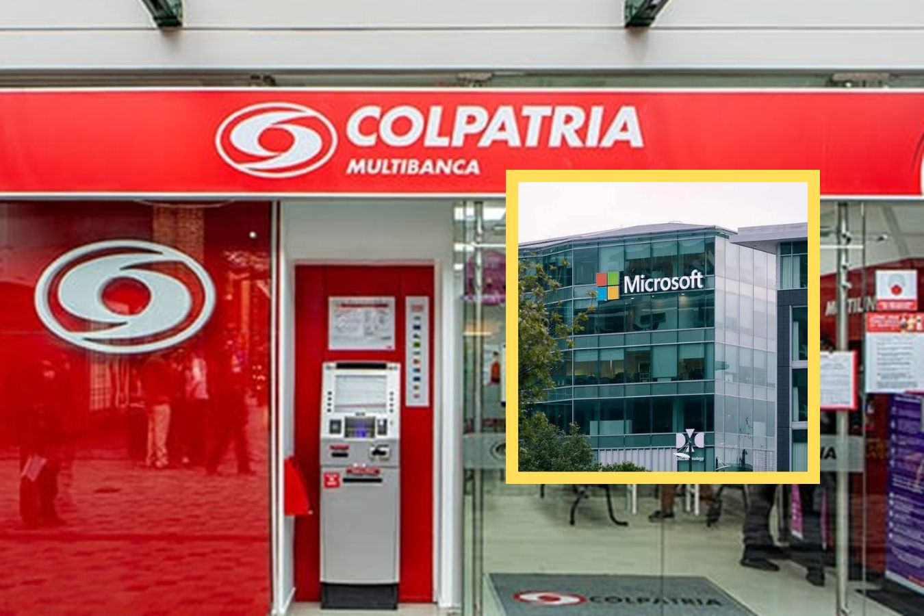 Colpatria es el primer banco en Colombia con problemas por caída de Microsoft