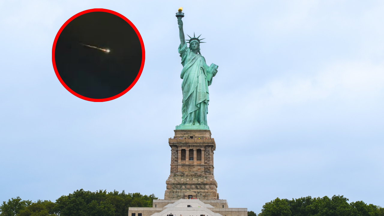 Nasa informó sobre meteorito que pasó cerca de la Estatua de la Libertad en Estados Unidos: detalles
