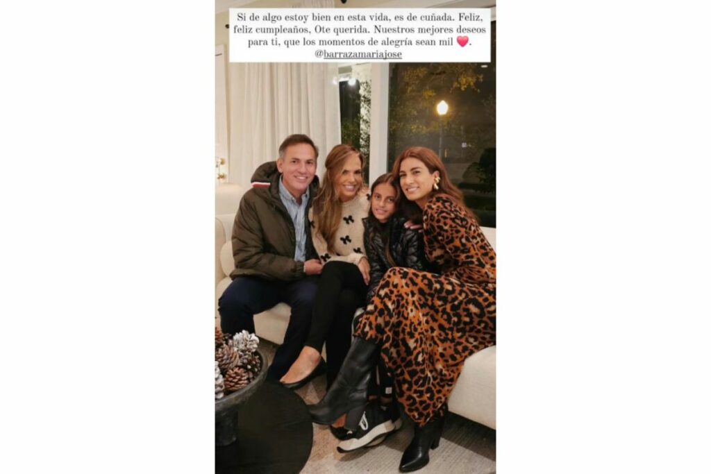La cuñada de Andrea Serna también es una famosa presentadora de Estados Unidos / captura de pantalla instagram @andreasernaphotos