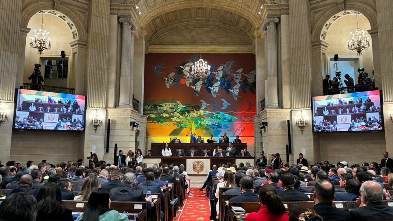 Nueva legislatura en el Congreso con cambios en presdientes.