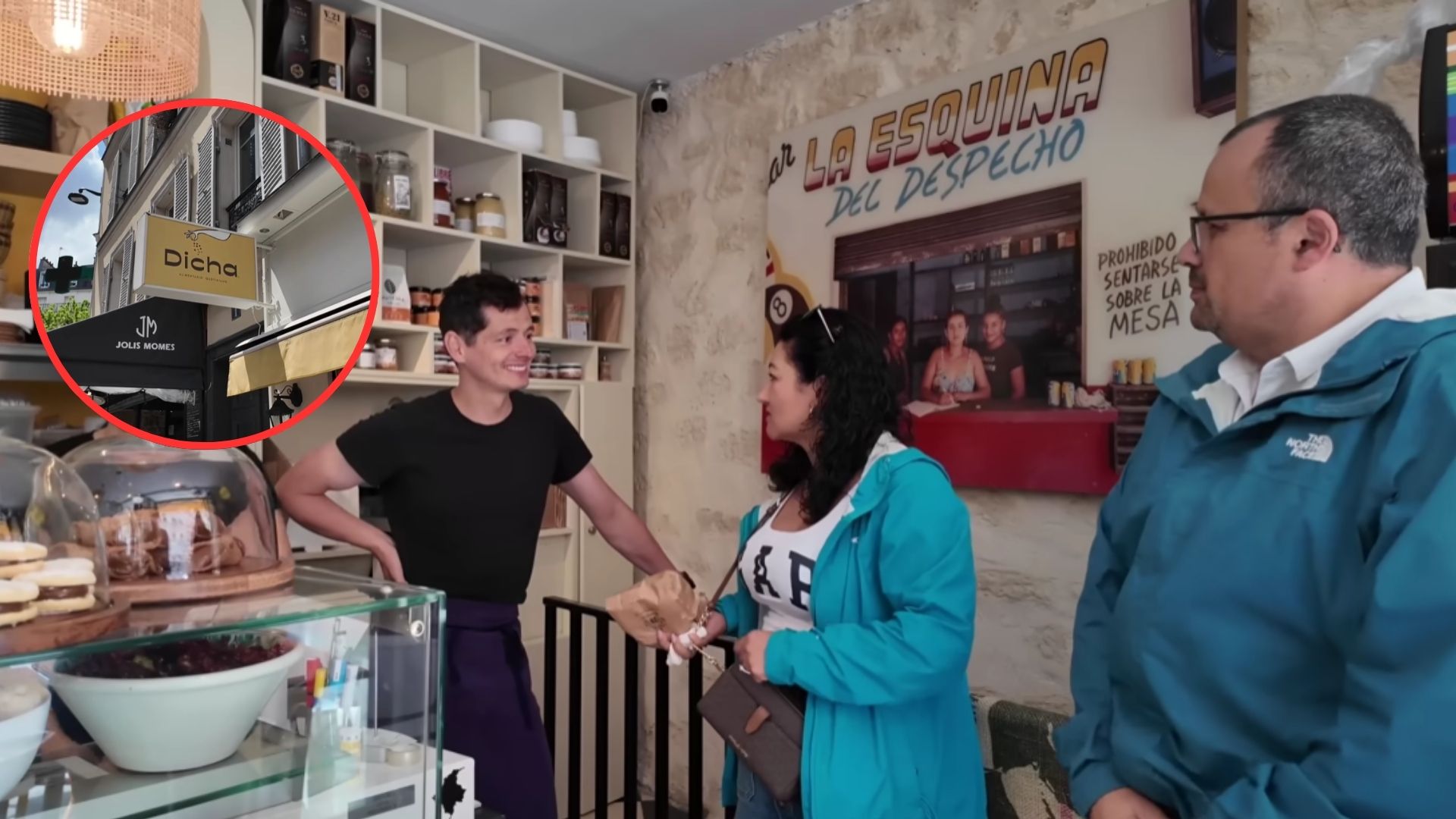 Colombiano vende chorizo en París y se hizo famoso antes de los Juegos Olímpicos