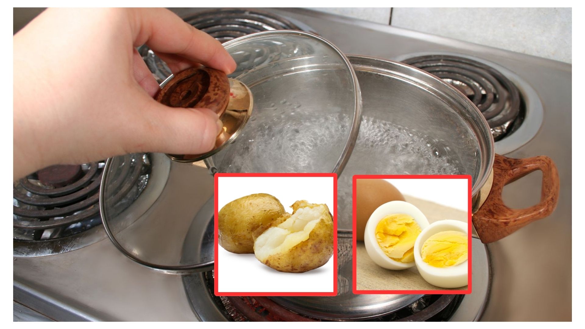 ¿Por que el agua caliente ablanda una papa pero endurece un huevo?