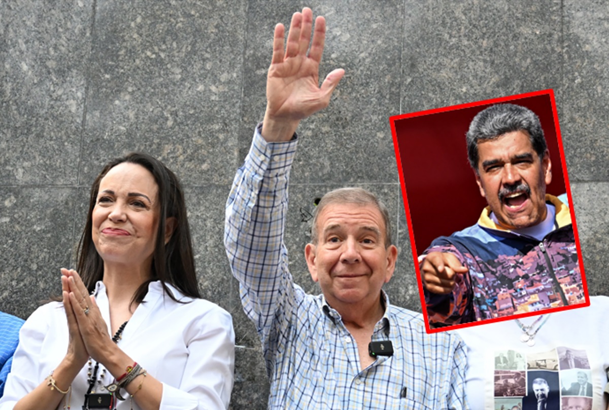 Caracas hierve por cierre de campañas de Nicolás Maduro y Edmundo González