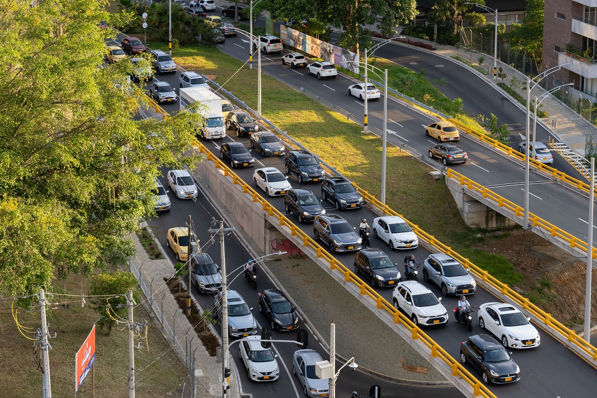 Carros en Medellín