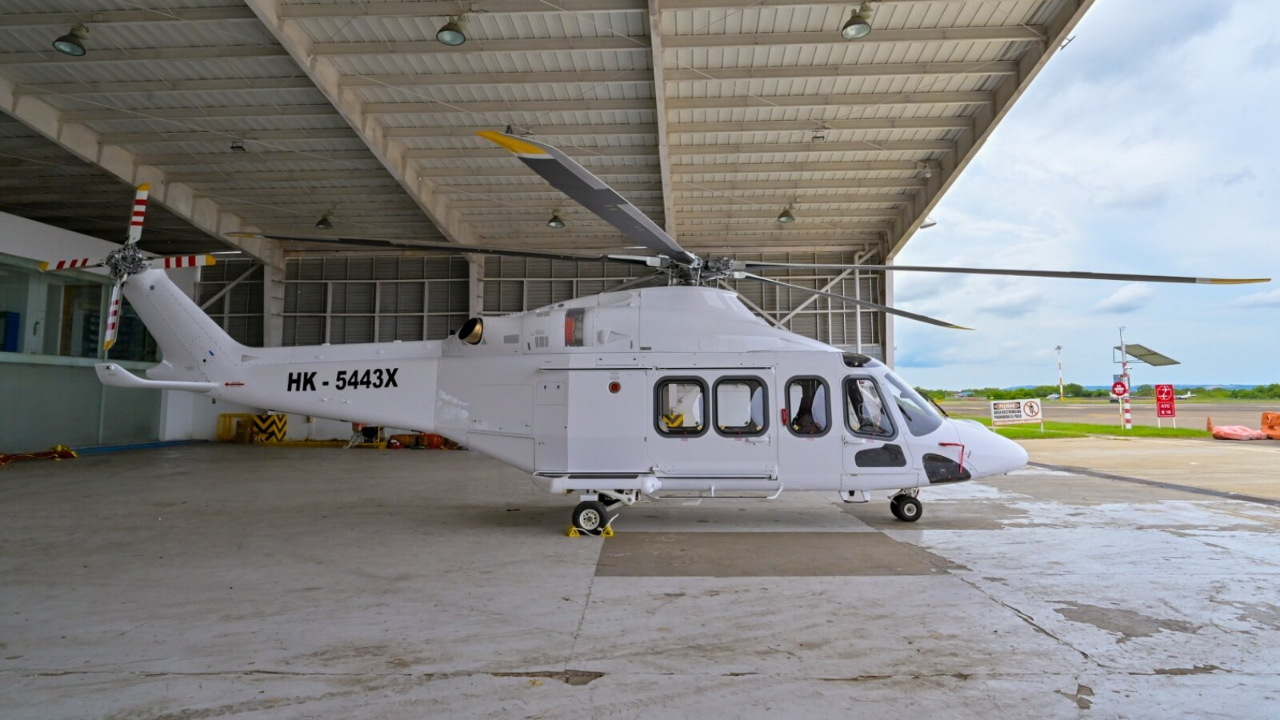 Helicóptero Helistar  que llegó a Colombia y que es considerado como el de mejor tecnología en Colombia: detalles