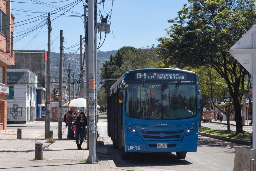 Zonas más peligrosas para el transporte público en Bogotá.