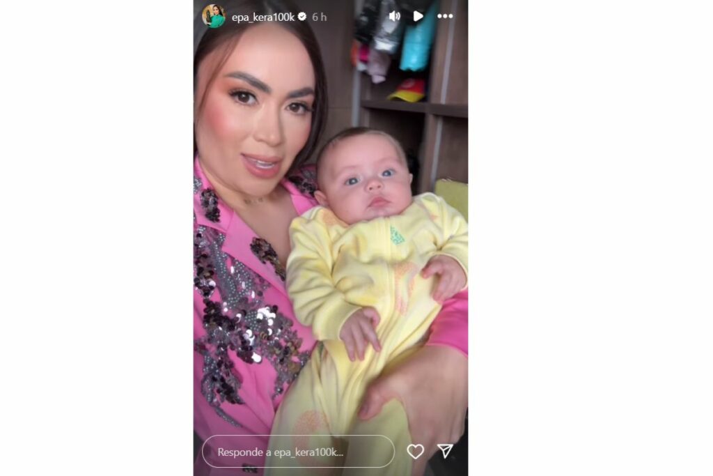 'Epa Colombia' mostró un video de su hija y el cambio que ha tenido en pocos meses / captura de pantalla instagra @epa_keratinas