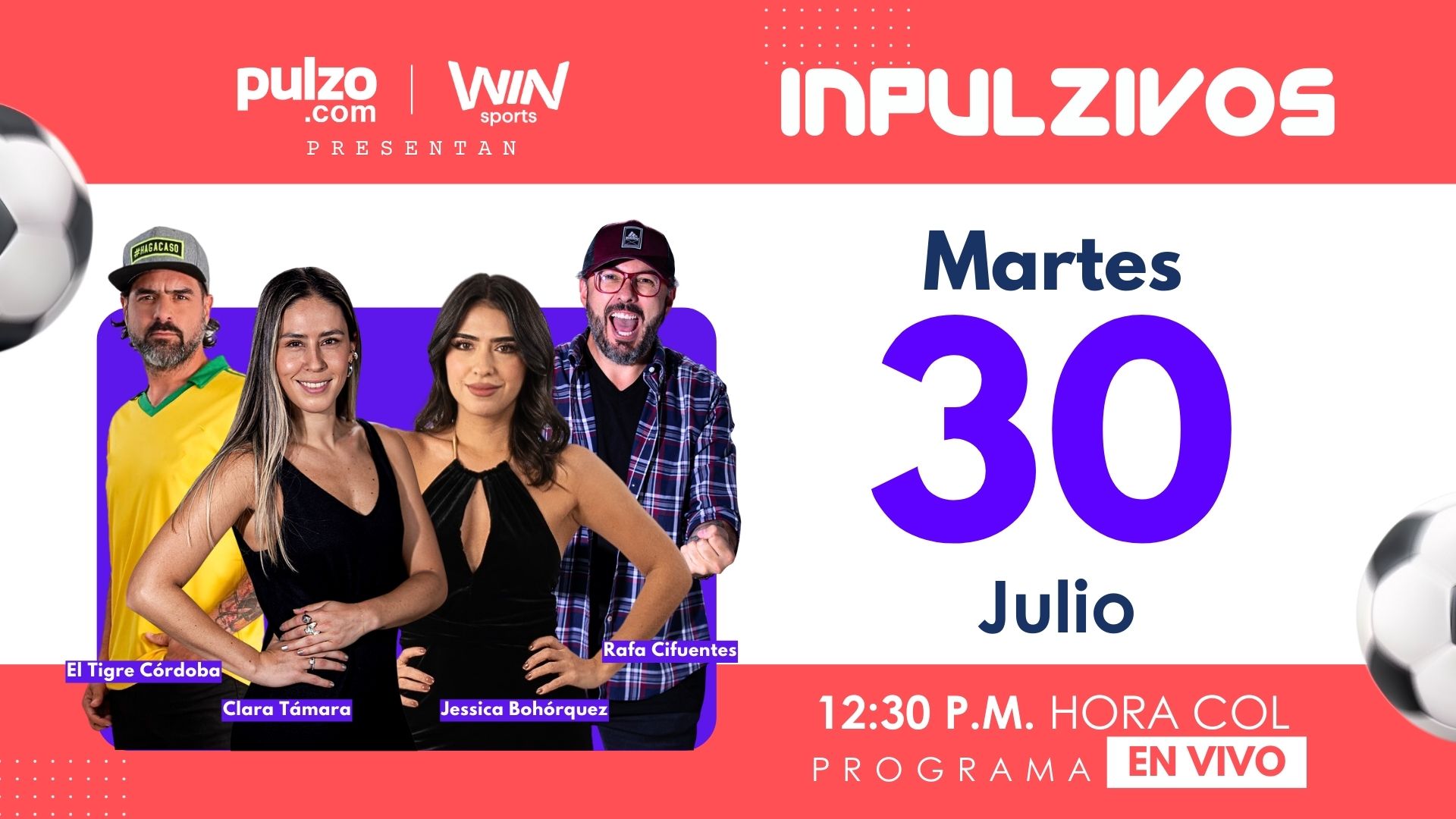 Inpulzivos en vivo.