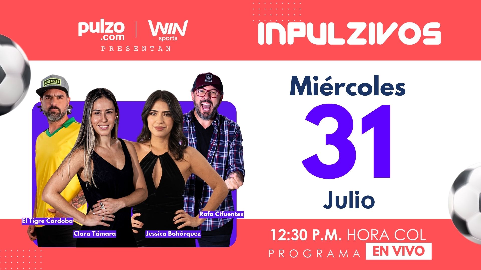 Inpulzivos en vivo.