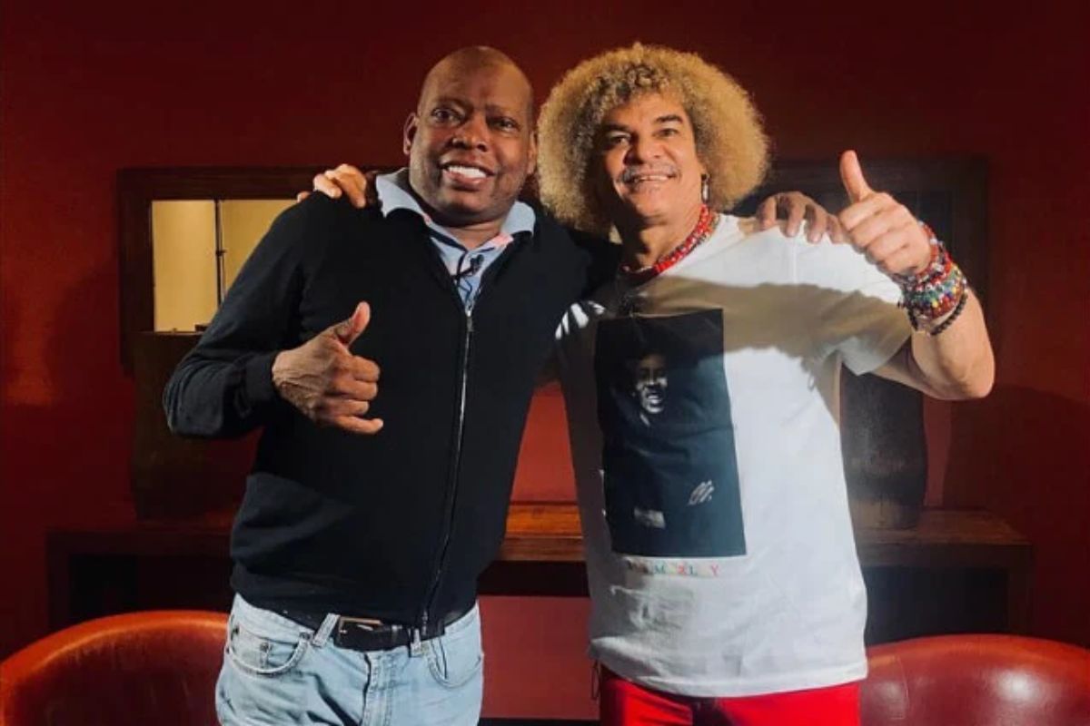 'El Tino' Asprilla se la montó de entrada al 'Pibe' Valderrama en el 'Desafío'