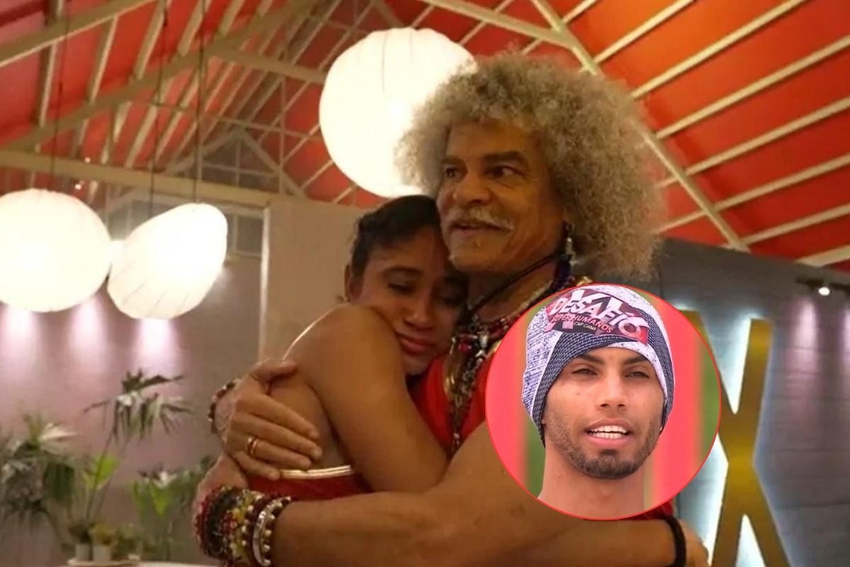 El 'Pibe' Valderrama consoló a Karen en el 'Desafío al quedar cerca de la eliminación