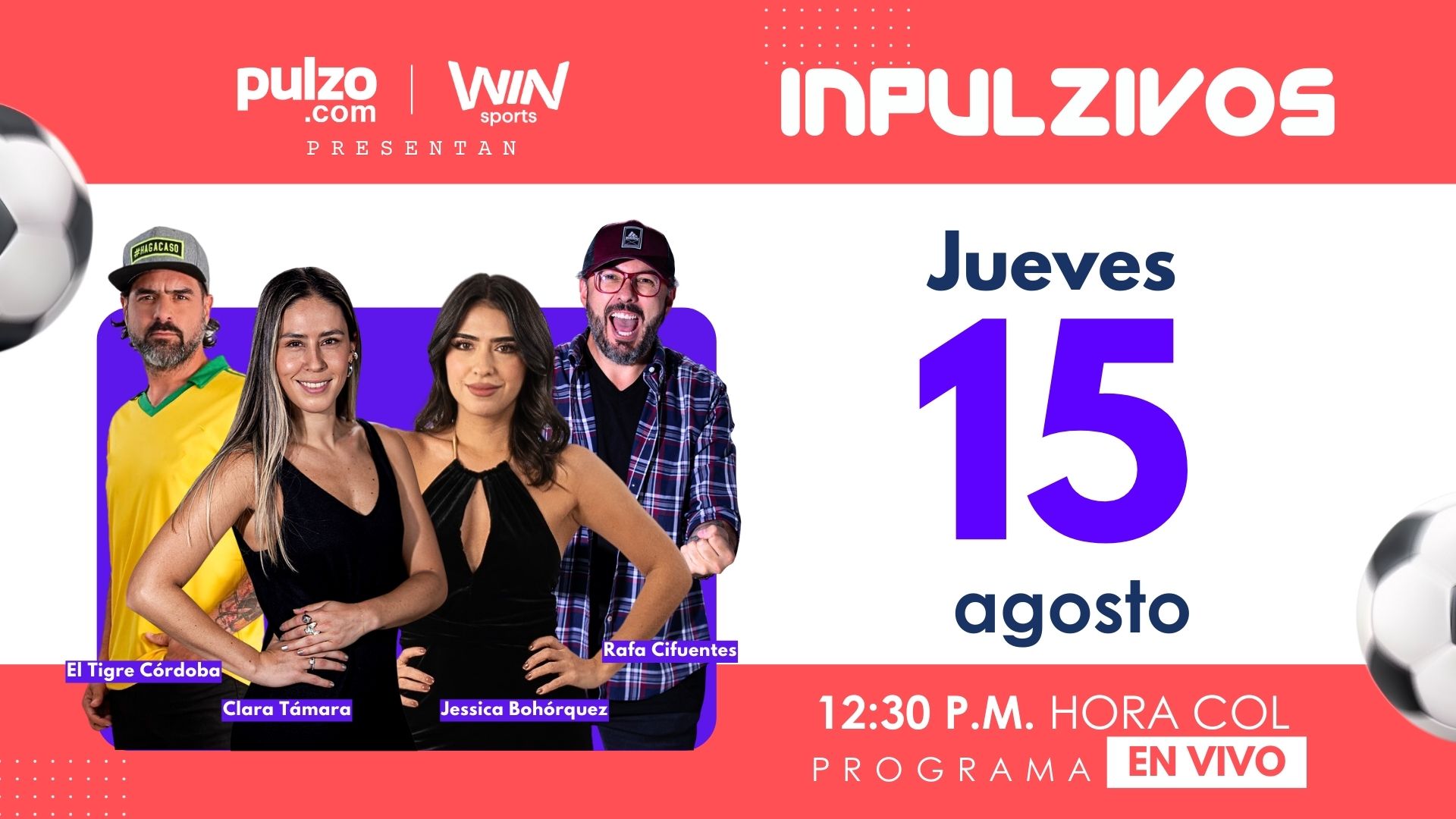 Inpulzivos en vivo.