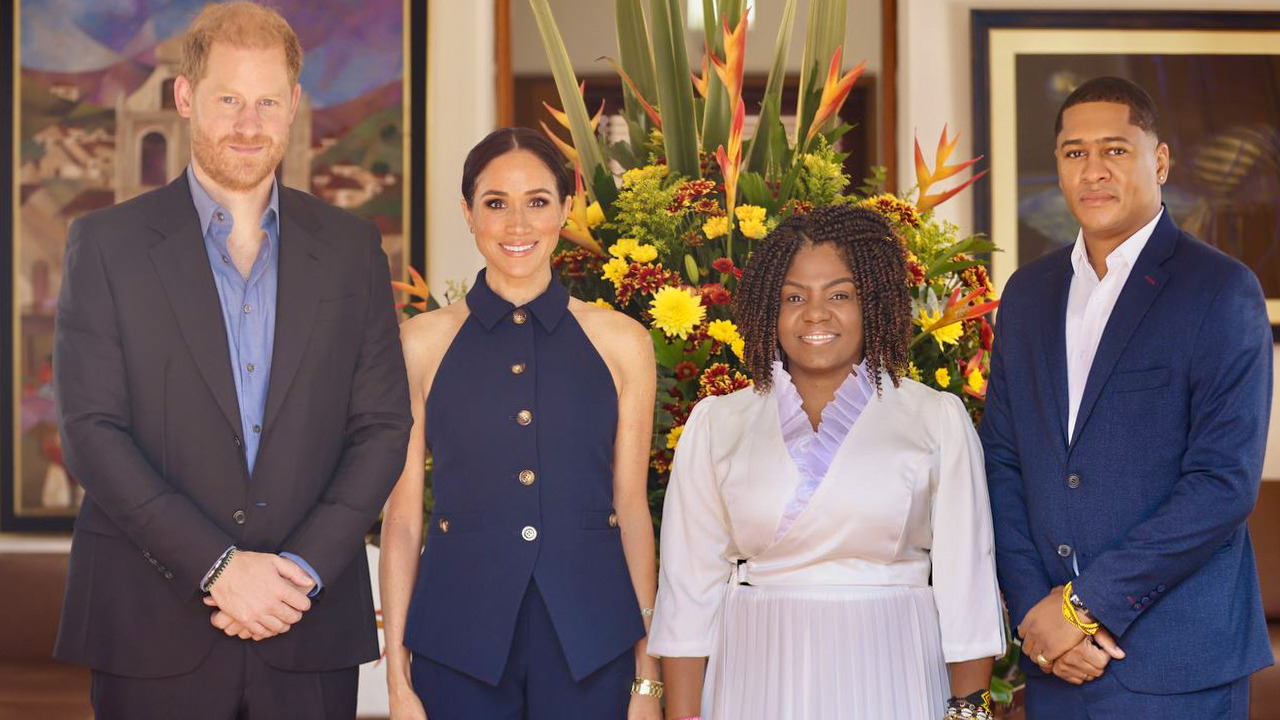 Francia Márquez reconoció que conoció al príncipe Harry y a Meghan Markle por la serie de Netflix: video