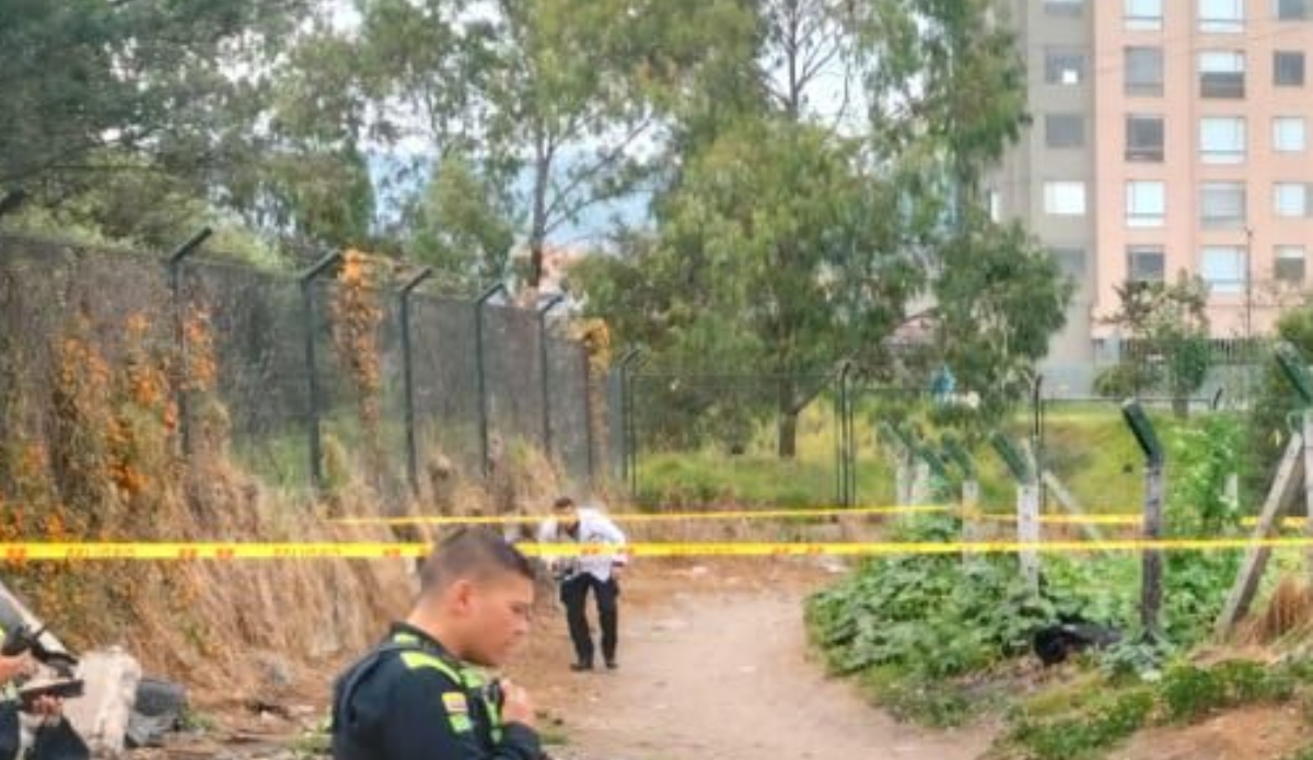 Así encontraron cadáver de mujer en humedal de Bogotá