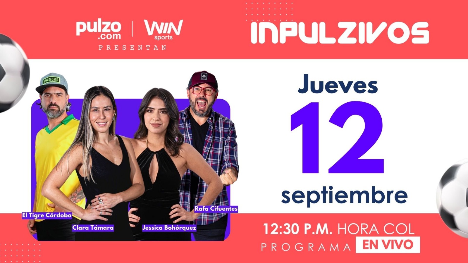 Inpulzivos en vivo.